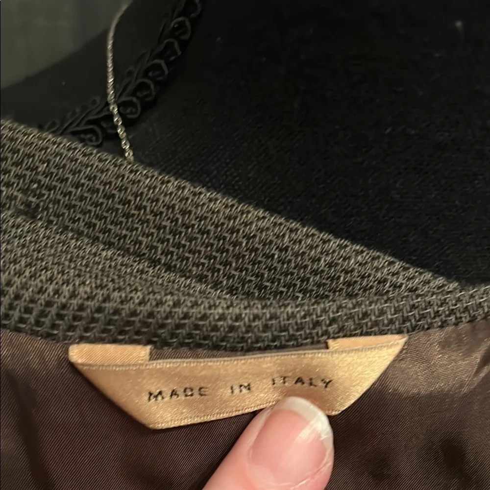 Donna Karan Brown Sport Coat Tailored Blazer
